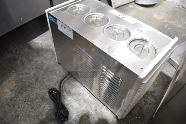 2021 Crathco E47/E49-4 Stainless Steel Commercial Countertop Refrigerated Beverage Machine Base. 115 Volts, 1 Phase. Tested and Working! - Image 3 of 7