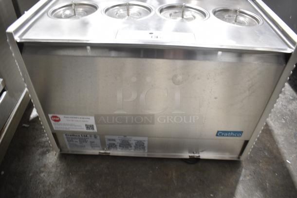 2021 Crathco E47/E49-4 Stainless Steel Commercial Countertop Refrigerated Beverage Machine Base. 115 Volts, 1 Phase. Tested and Working! - Image 5 of 7