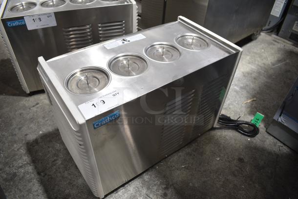 2021 Crathco E47/E49-4 Stainless Steel Commercial Countertop Refrigerated Beverage Machine Base. 115 Volts, 1 Phase. Tested and Working! - Image 2 of 7