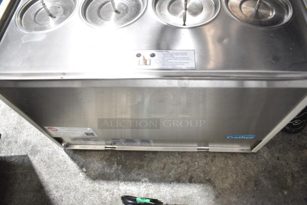 2021 Crathco E47/E49-4 Stainless Steel Commercial Countertop Refrigerated Beverage Machine Base. 115 Volts, 1 Phase. Tested and Working! - Image 5 of 7