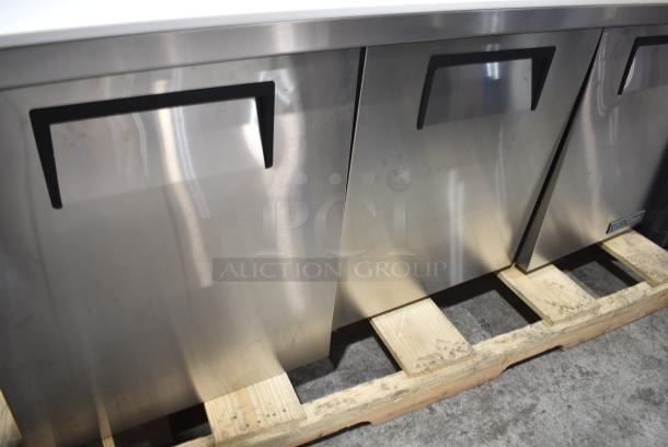 BRAND NEW SCRATCH AND DENT! 2024 True TSSU-72-30M-B-ST-HC Stainless Steel Commercial Prep Table. 115 Volts, 1 Phase. Tested and Working! - Image 3 of 15