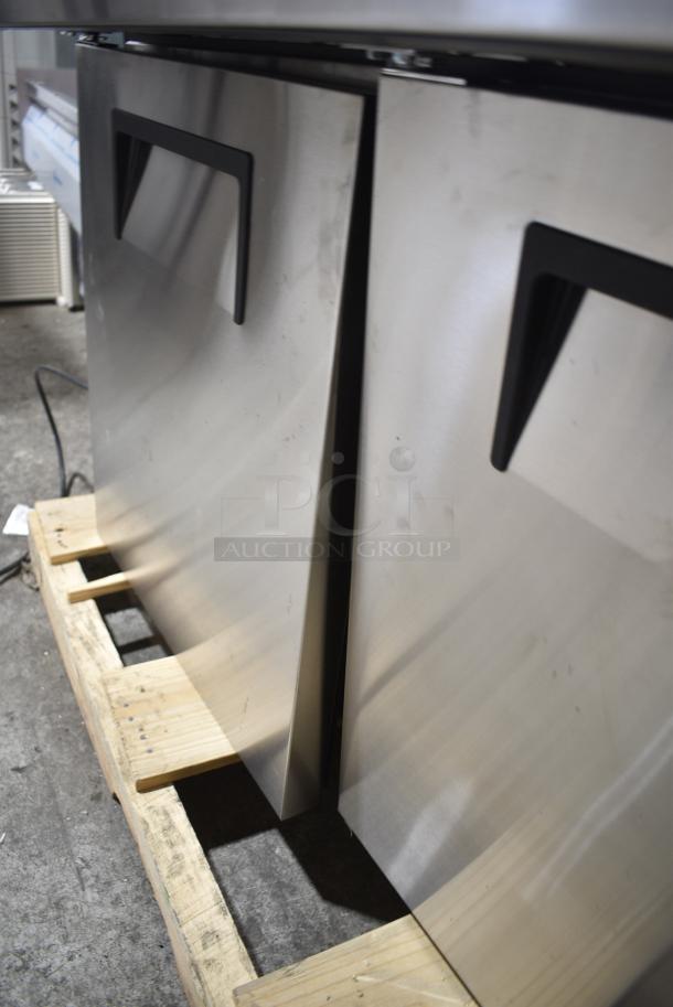 BRAND NEW SCRATCH AND DENT! 2024 True TSSU-72-30M-B-ST-HC Stainless Steel Commercial Prep Table. 115 Volts, 1 Phase. Tested and Working! - Image 4 of 15