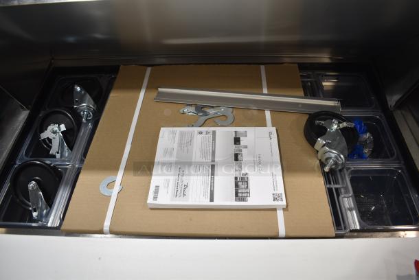 BRAND NEW SCRATCH AND DENT! 2024 True TSSU-72-30M-B-ST-HC Stainless Steel Commercial Prep Table. 115 Volts, 1 Phase. Tested and Working! - Image 11 of 15