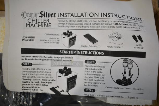 BRAND NEW IN BOX! So Cold  C21NUS-CS1 Cuervo  Silver Chiller Machine. 110-120 Volts, 1 Phase. - Image 2 of 10
