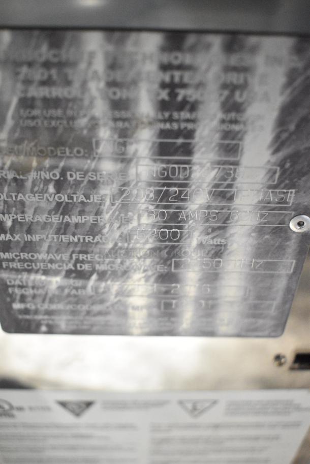 2016 Turbochef NGO Metal Commercial Countertop Electric Powered Rapid Cook Oven. 208/240 Volts, 1 Phase. - Image 6 of 7