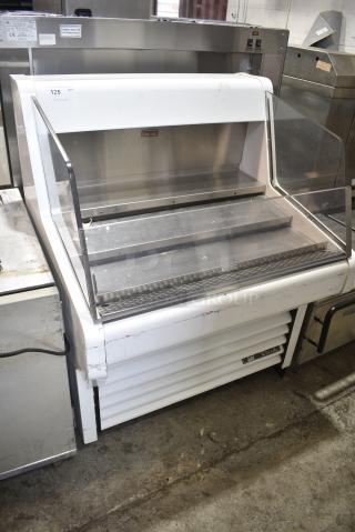 True THAC-36 Metal Commercial Reach In Grab N Go Merchandiser. 115 Volts, 1 Phase. Tested and Powers On But Does Not Get Cold