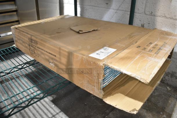 Box of 12 BRAND NEW! Bakers Mark 176BUNFULL18 Metal Full Size Baking Pans. - Image 2 of 3