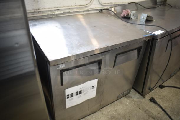 True TUC-36-LP Stainless Steel Commercial Undercounter 2 Door Cooler. 115 Volts, 1 Phase. Tested and Working! - Image 2 of 8