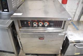 FWE LCJ-4 Stainless Steel Commercial Electric Powered Heated Holding Cabinet. 208 Volts, 1 Phase.