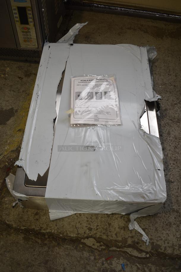 BRAND NEW SCRATCH AND DENT! Koala Kare Stainless Steel Baby Changing Station. - Image 1 of 7