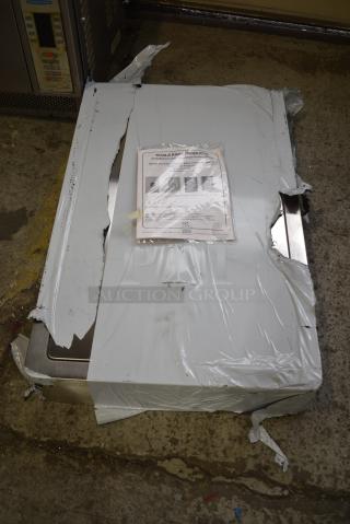 BRAND NEW SCRATCH AND DENT! Koala Kare Stainless Steel Baby Changing Station.