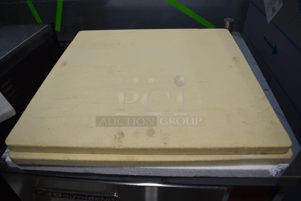 BRAND NEW SCRATCH AND DENT! Lot of 2 Nemco 66795 Pizza Oven Stones - Image 1 of 5