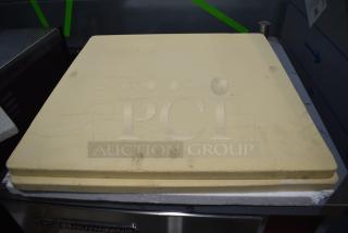 BRAND NEW SCRATCH AND DENT! Lot of 2 Nemco 66795 Pizza Oven Stones
