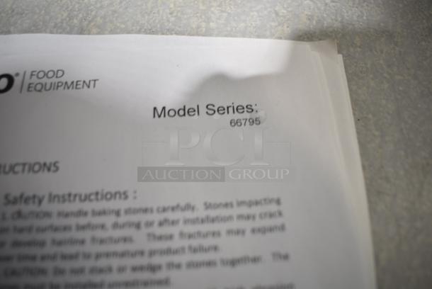 BRAND NEW SCRATCH AND DENT! Lot of 2 Nemco 66795 Pizza Oven Stones - Image 5 of 5