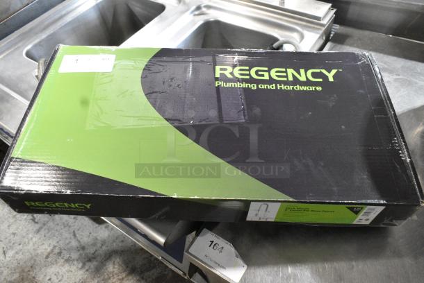 BRAND NEW SCRATCH AND DENT! Regency 600PRD8X 1.15 GPM Deck-Mounted Pre-Rinse Faucet with 8" Centers and 8" Add-On Faucet - Image 2 of 5