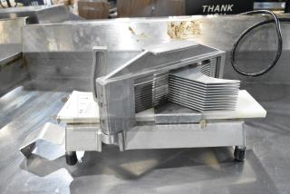 Nemco Metal Countertop Tomato Slicer.