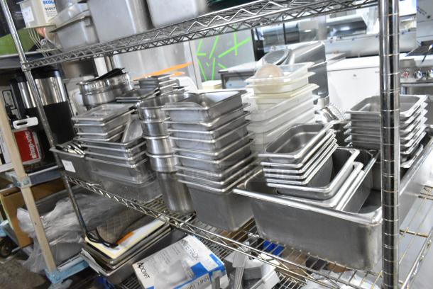 ALL ONE MONEY! Tier Lot of Stainless Steel Drop In Bins. - Image 2 of 6