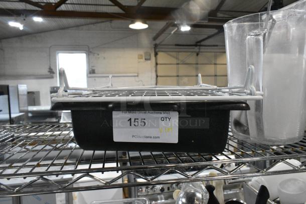 ALL ONE MONEY! Lot of Poly Containers and Bar Topping Rail - Image 4 of 4