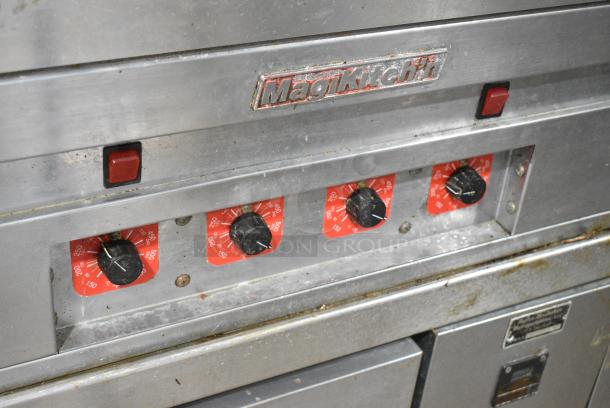 MagiKitch'n Stainless Steel Commercial Countertop Natural Gas Powered Chrome Top Flat Top Griddle w/ Thermostatic Controls. - Image 3 of 6