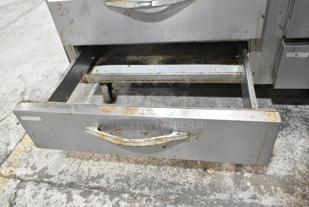 Beverage Air WTRCS84-1 Stainless Steel Commercial 4 Drawer Chef Base on Commercial Casters. 115 Volts, 1 Phase. Cannot Test Due To Plug Style - Image 6 of 9