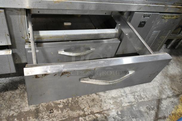 Beverage Air WTRCS84-1 Stainless Steel Commercial 4 Drawer Chef Base on Commercial Casters. 115 Volts, 1 Phase. Cannot Test Due To Plug Style - Image 7 of 9