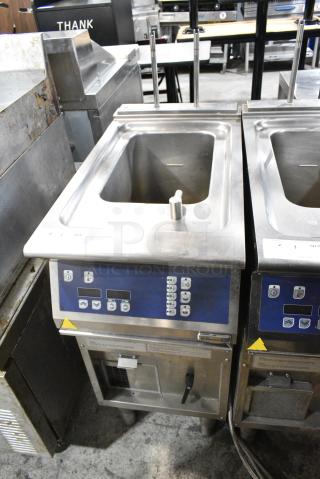 Electrolux Stainless Steel Commercial Electric Powered Floor Style Pasta Cooker. 208/240 Volts, 1 Phase.