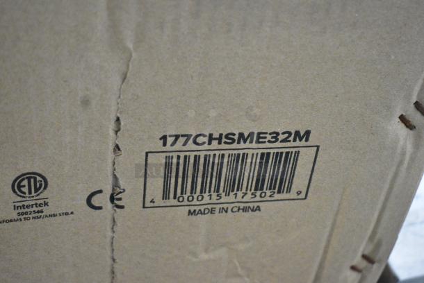BRAND NEW SCRATCH AND DENT! Avantco 177CHSME32M Commercial Stainless Steel Electric Countertop 32" Cheese Melter With Steel Racks. 208/240 Volts. - Image 3 of 3