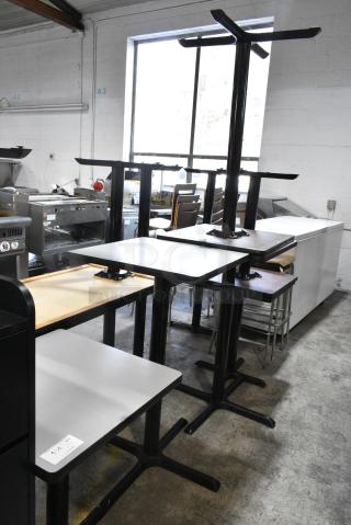 6 Various Tables Including Dining Height and Bar Height. 6 Times Your Bid!