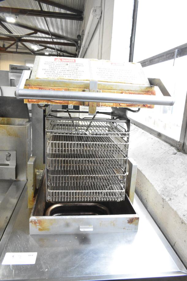 2019 Henny Penny PFG-691 Stainless Steel Commercial Floor Style Propane Gas Powered Pressure Fryer. 100,000 BTU. - Image 5 of 7