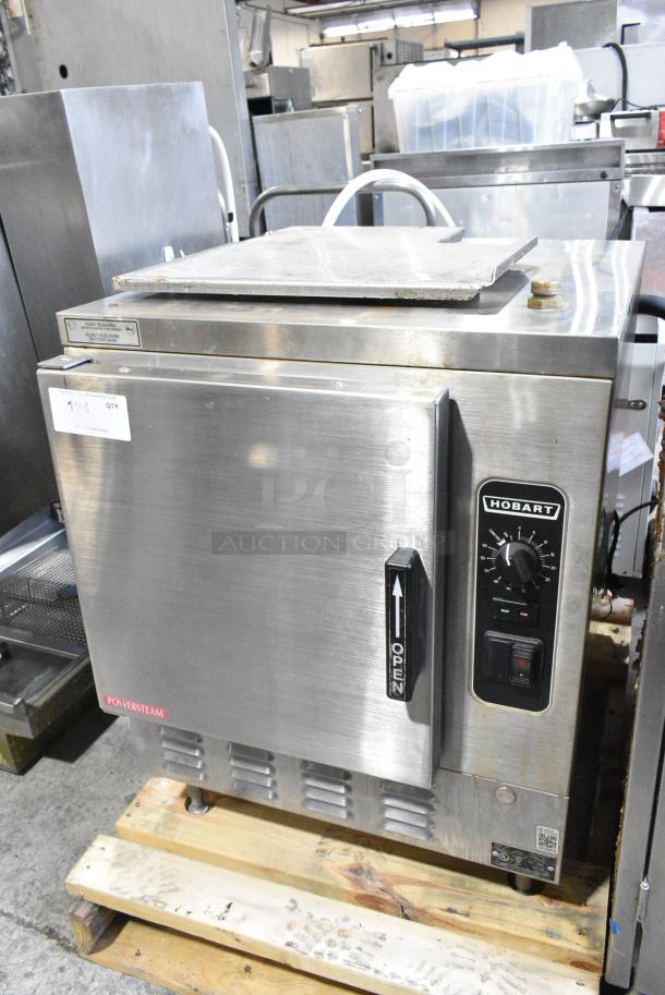 Hobart HC24EA5 Stainless Steel Commercial Countertop Electric Powered Single Deck Steam Cabinet. 208/240 Volts, 3/1 Phase. - Image 1 of 7
