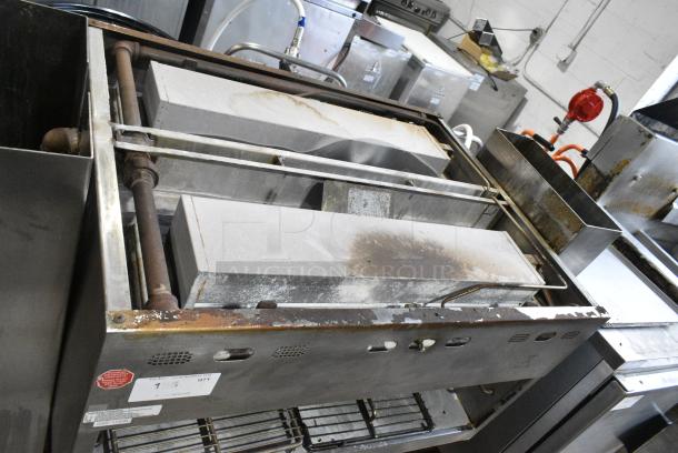 Jade Range Stainless Steel Commercial Cheese Melter and Dumping Station. - Image 6 of 7