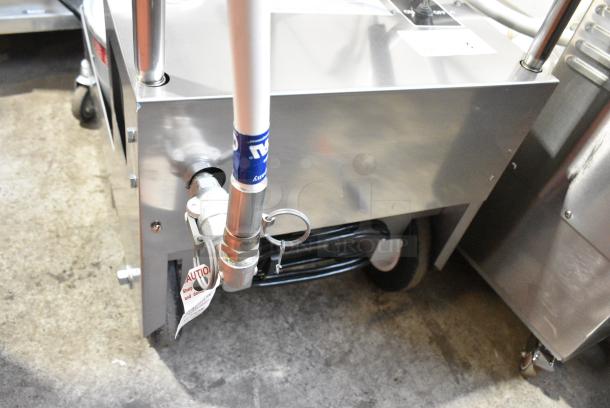 BRAND NEW SCRATCH AND DENT! MirOil BD505 55 lb. Electric Portable Fryer Oil Filter Machine with 1-Way Pump. 120 Volts, 1 Phase. - Image 7 of 8