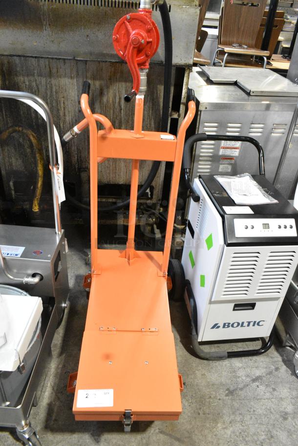 BRAND NEW SCRATCH AND DENT! Fryclone 259DISP50 50 lb. Fryer Oil Disposal Unit - Image 1 of 8