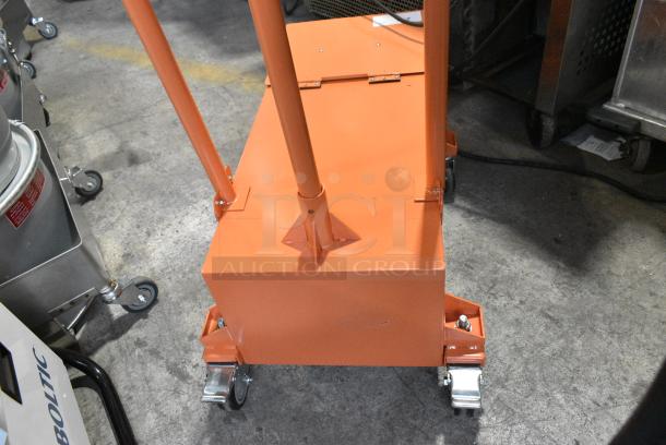 BRAND NEW SCRATCH AND DENT! Fryclone 259DISP50 50 lb. Fryer Oil Disposal Unit - Image 7 of 8