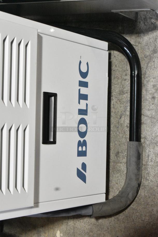 BRAND NEW SCRATCH AND DENT! Boltic 22BMCD70P 110 Pint Steel Commercial Dehumidifier with Drain Hose and Wheels. 115 Volts, 1 Phase. - Image 2 of 7