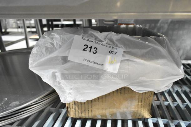 BRAND NEW SCRATCH AND DENT! Lot of 164INDLEGFT Lancaster Table & Seating Floor Glides for Industrial Trestle Table Bases - Image 2 of 4