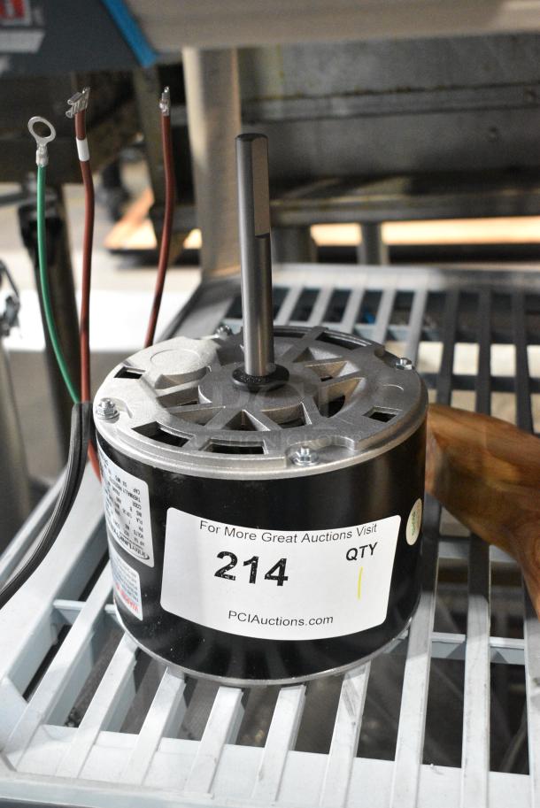 BRAND NEW SCRATCH AND DENT! Interlink YSLB-220-6-B003-AS0 Motor. 460 Volts, 1 Phase. - Image 1 of 6