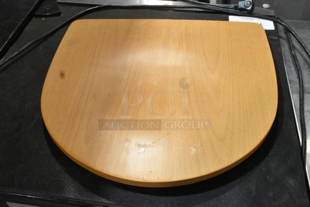 2 BRAND NEW SCRATCH AND DENT! 164CUSHWDNAT Lancaster Table & Seating Natural Finish Wood Seat for Wood Frame Chairs and Bar Stools. 2 Times Your Bid! - Image 3 of 4