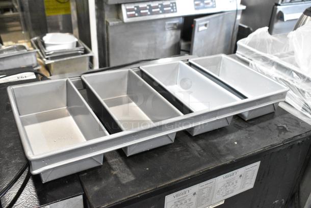 4 BRAND NEW SCRATCH AND DENT! BM1764X15LSLPN PAN BREAD SET 10X5 1.5LB 4X1.5LB BAKER'S MARK. 4 Times Your Bid! - Image 4 of 7