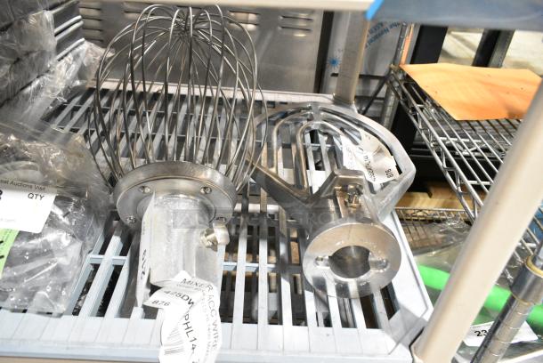 2 BRAND NEW SCRATCH AND DENT! Items Including 425BEATHL144 Hobart BBEATER-HL1484 Legacy Aluminum Flat Beater for 40 Qt. Bowls and 425DWHPHL144 Hobart DWHIP-HL1484 Legacy Stainless Steel Wire Whip for 40 Qt. Bowls. 2 Times Your Bid! - Image 2 of 11