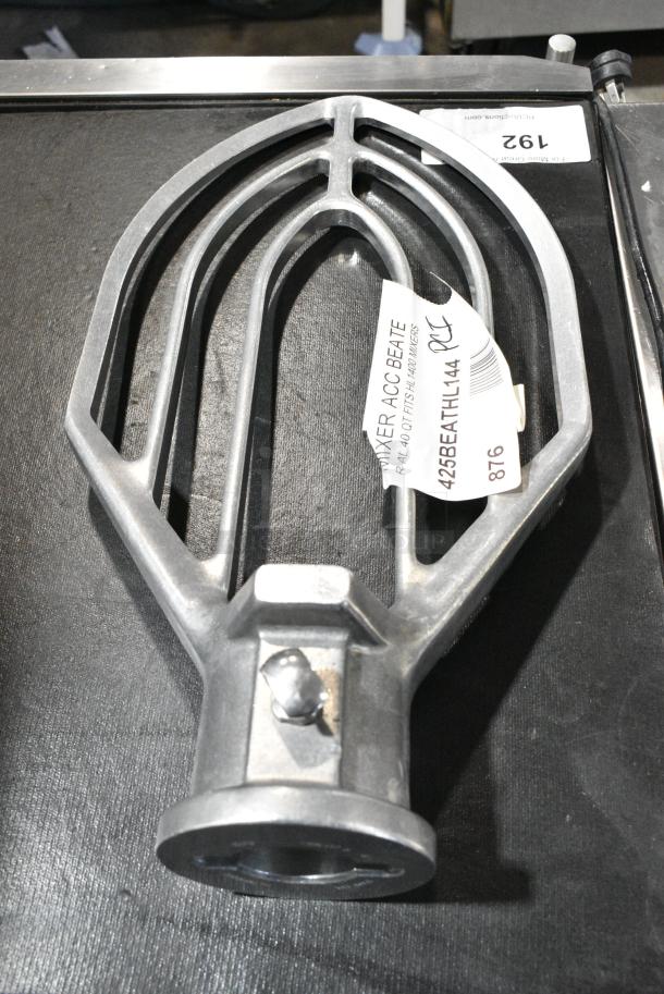 2 BRAND NEW SCRATCH AND DENT! Items Including 425BEATHL144 Hobart BBEATER-HL1484 Legacy Aluminum Flat Beater for 40 Qt. Bowls and 425DWHPHL144 Hobart DWHIP-HL1484 Legacy Stainless Steel Wire Whip for 40 Qt. Bowls. 2 Times Your Bid! - Image 3 of 11