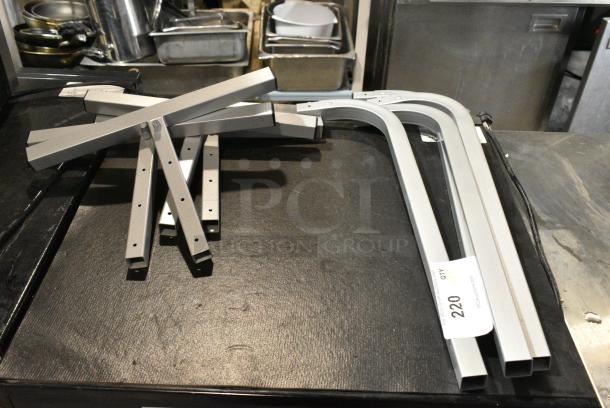 BRAND NEW SCRATCH AND DENT! Lot of Metal Pieces to Heat Lamp - Image 1 of 6