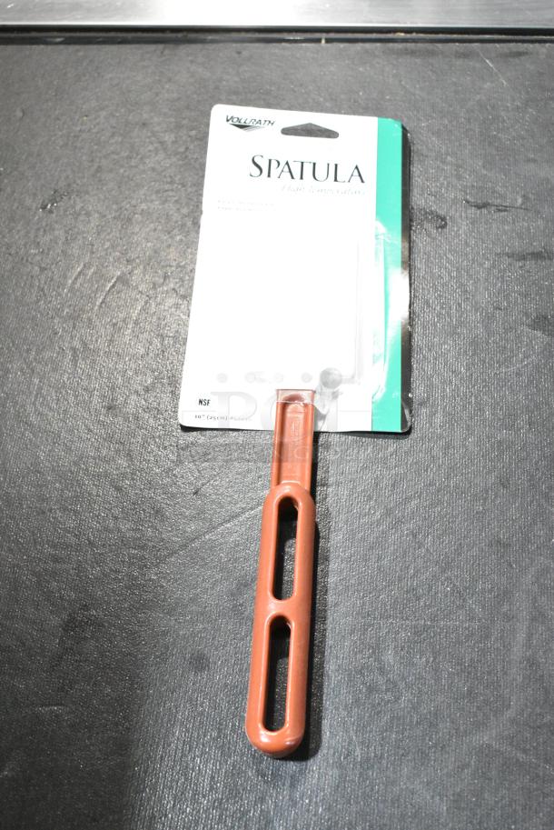 3 BRAND NEW SCRATCH AND DENT! Items Including 407FXLID1 Flexsil Lid Full Size High-Heat Silicone Steam Table / Hotel Pan Lid and 2 Vollrath Poly Spatulas. 3 Times Your Bid! - Image 4 of 7