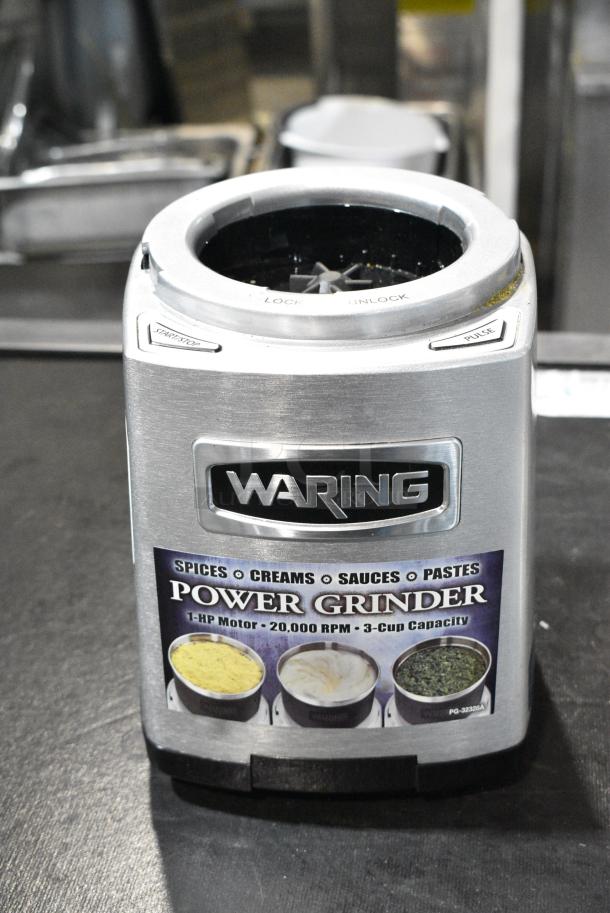 BRAND NEW SCRATCH AND DENT! Waring WSG60 3 Cup Commercial Spice Grinder - 120V Tested and Working! - Image 8 of 11