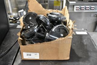 BRAND NEW SCRATCH AND DENT! Lot of 16 Commercial Casters.