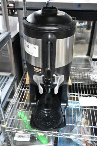 BRAND NEW SCRATCH AND DENT! 2024 Bunn TF SERVER 44000.0200 TF 1 Gallon Stainless Steel ThermoFresh Server with Mechanical Sight Gauge and Base