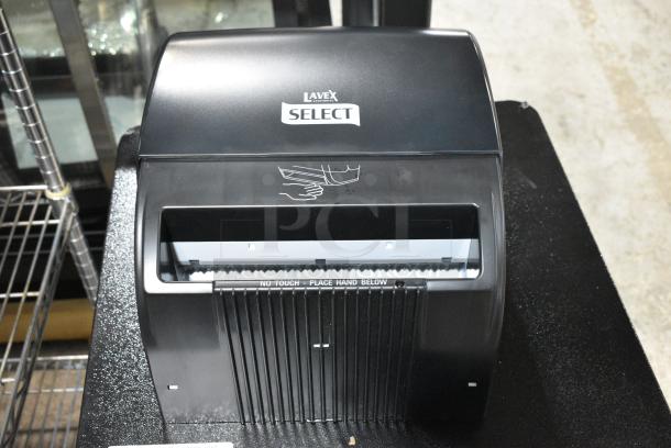 BRAND NEW SCRATCH AND DENT! Lavex Select Poly Wall Mount Paper Towel Dispenser - Image 1 of 6