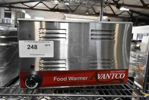 BRAND NEW SCRATCH AND DENT! 2024 Avantco 177W50 Stainless Steel Commercial Countertop Food Warmer. 120 Volts, 1 Phase. Tested and Working! - Image 2 of 6