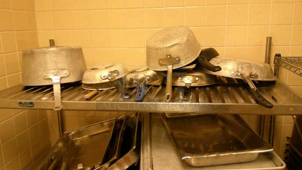 4 TIER SHELVES WITH KITCHEN ACCESSORIES! - Image 3 of 7