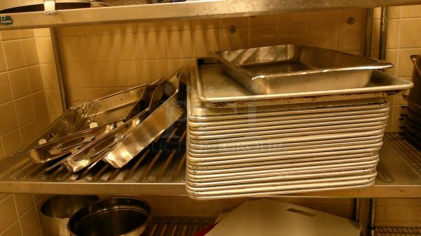 4 TIER SHELVES WITH KITCHEN ACCESSORIES! - Image 4 of 7